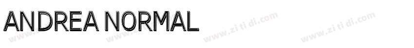 Andrea Normal字体转换